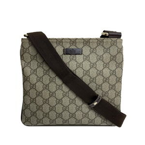 Gucci Cross Body Messenger Bag Brown